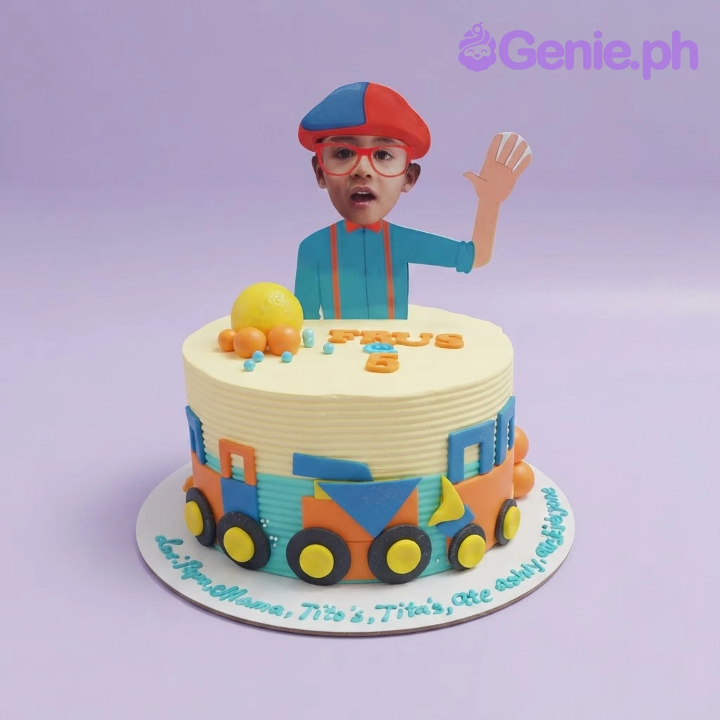 Blippi Cake