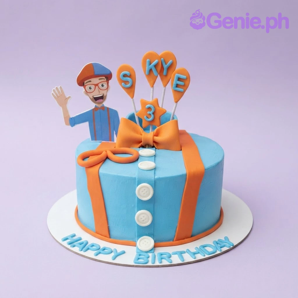 Blippi Cake