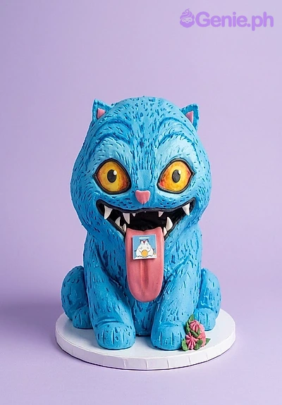 Blue Monster Cactus Cake Design Blue Monster Cactus Cake Design