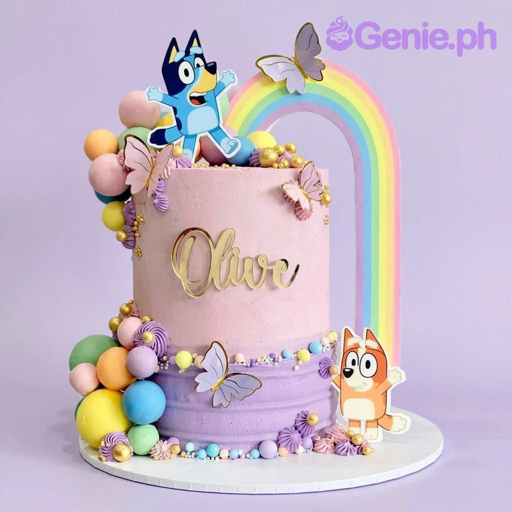 Bluey Money Cake Design
