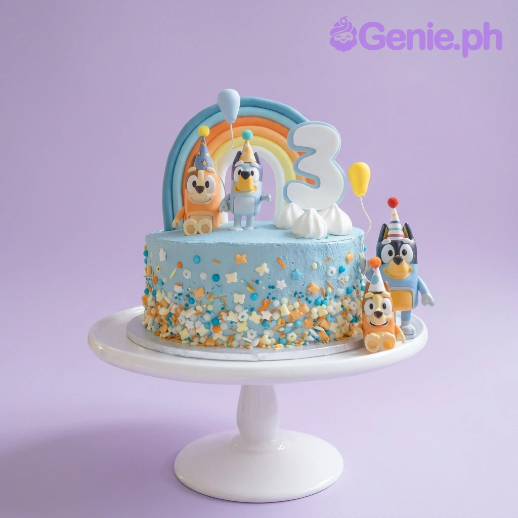 Bluey Cake