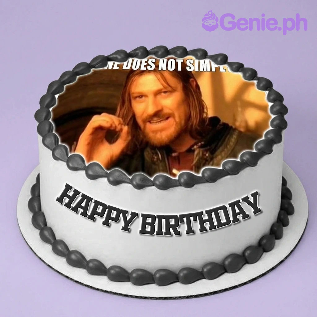 Boromir Meme Cake