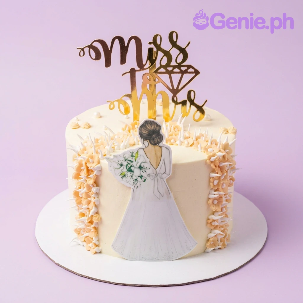 Bridal Shower Bride Cake Design