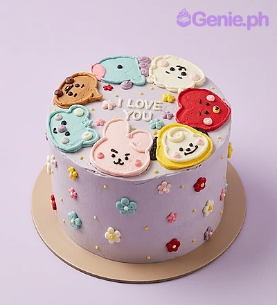 Bt21 Birthday Cinderella Cake Design Bt21 Birthday Cinderella Cake Design