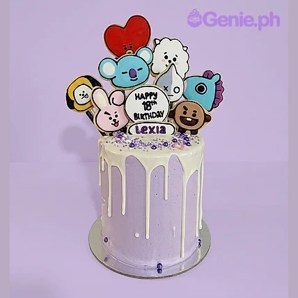 Bt21 Birthday Cake