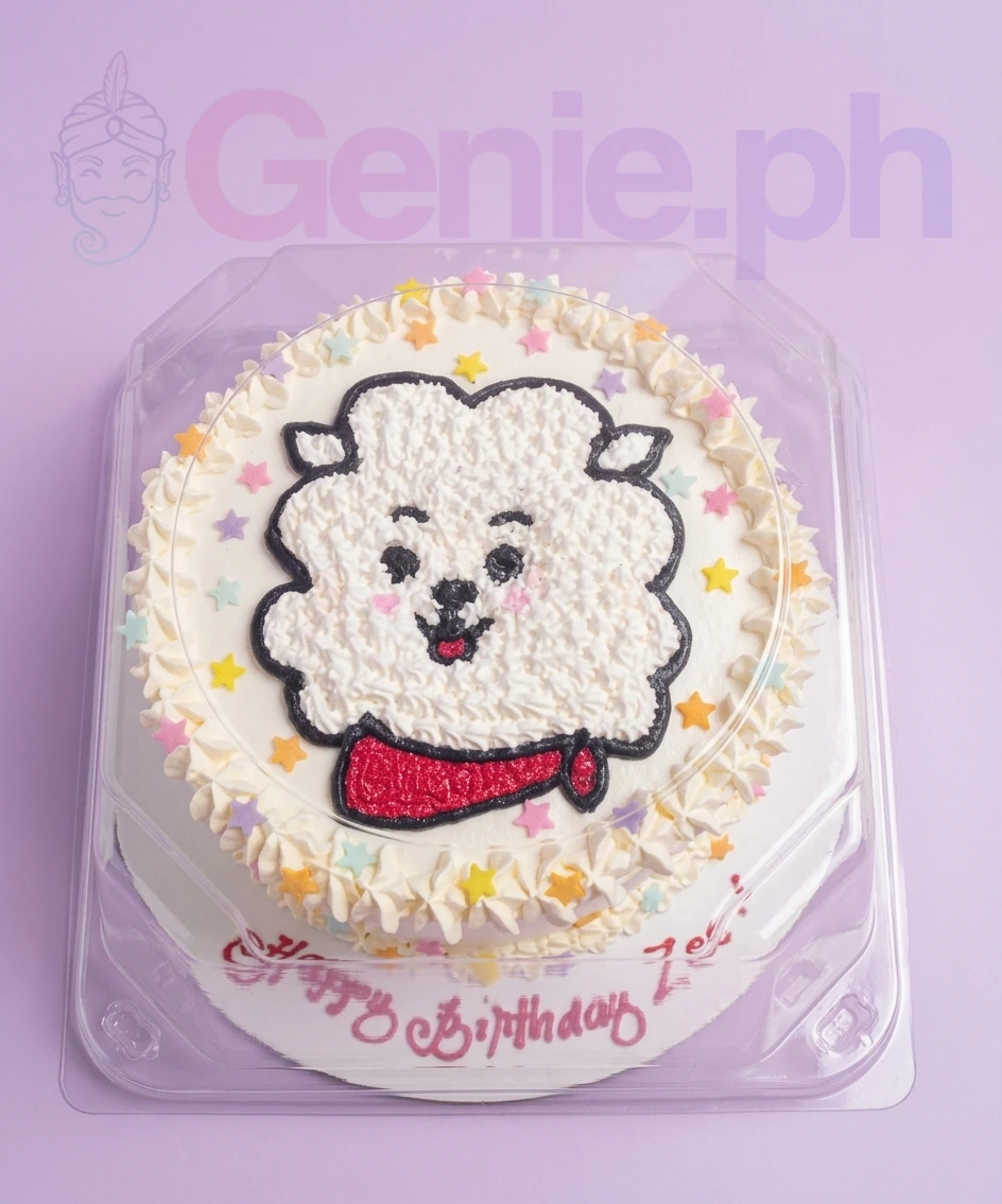 Bt21 Rj Frog Cake Design