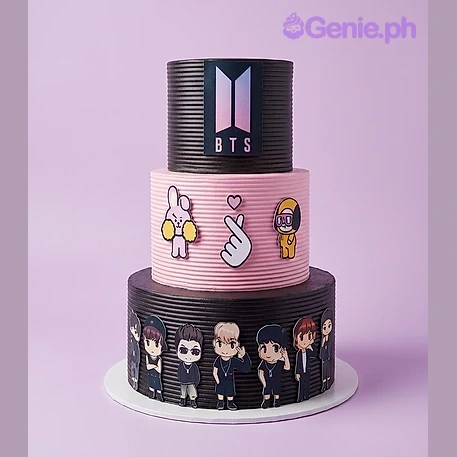 Bts Kpop Cake
