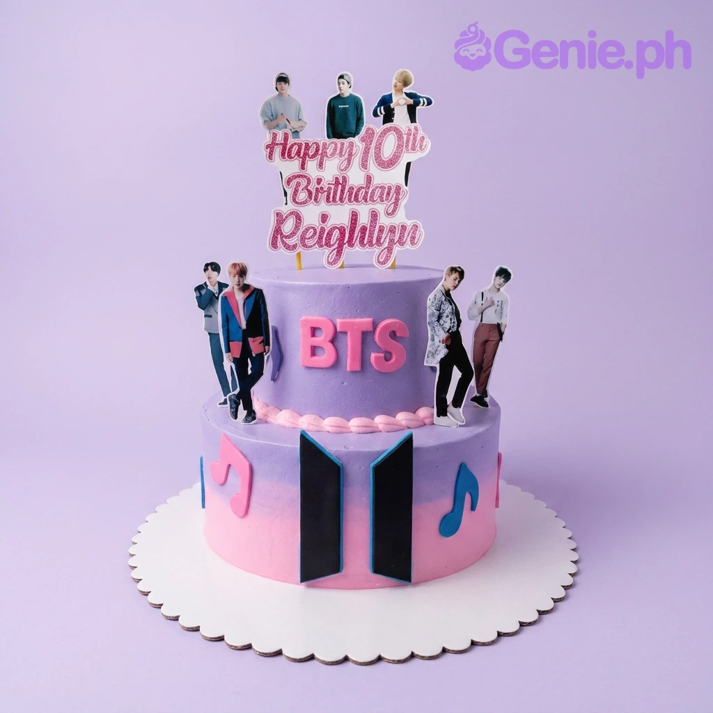 Bts Kpop Cake