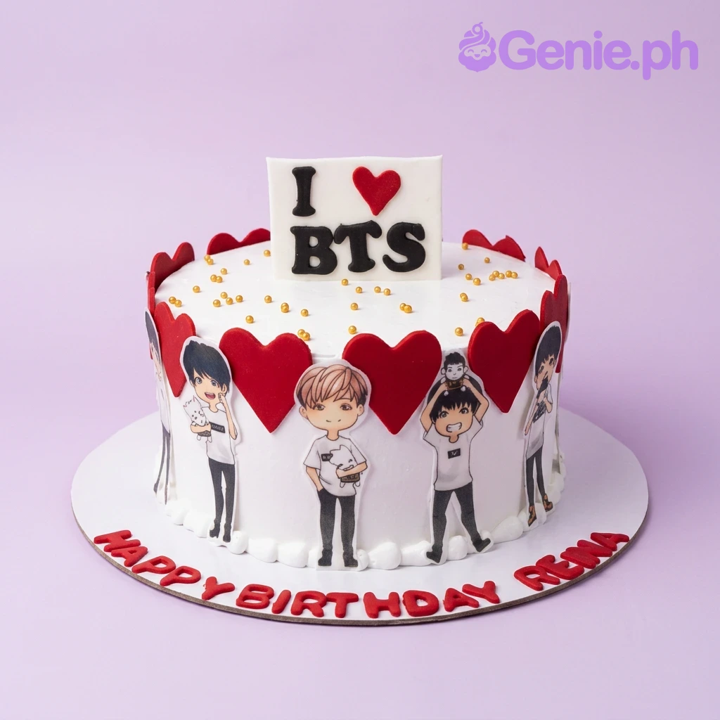 Bts Kpop Cake