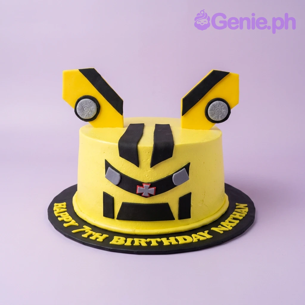 Bumblebee Transformers Cake