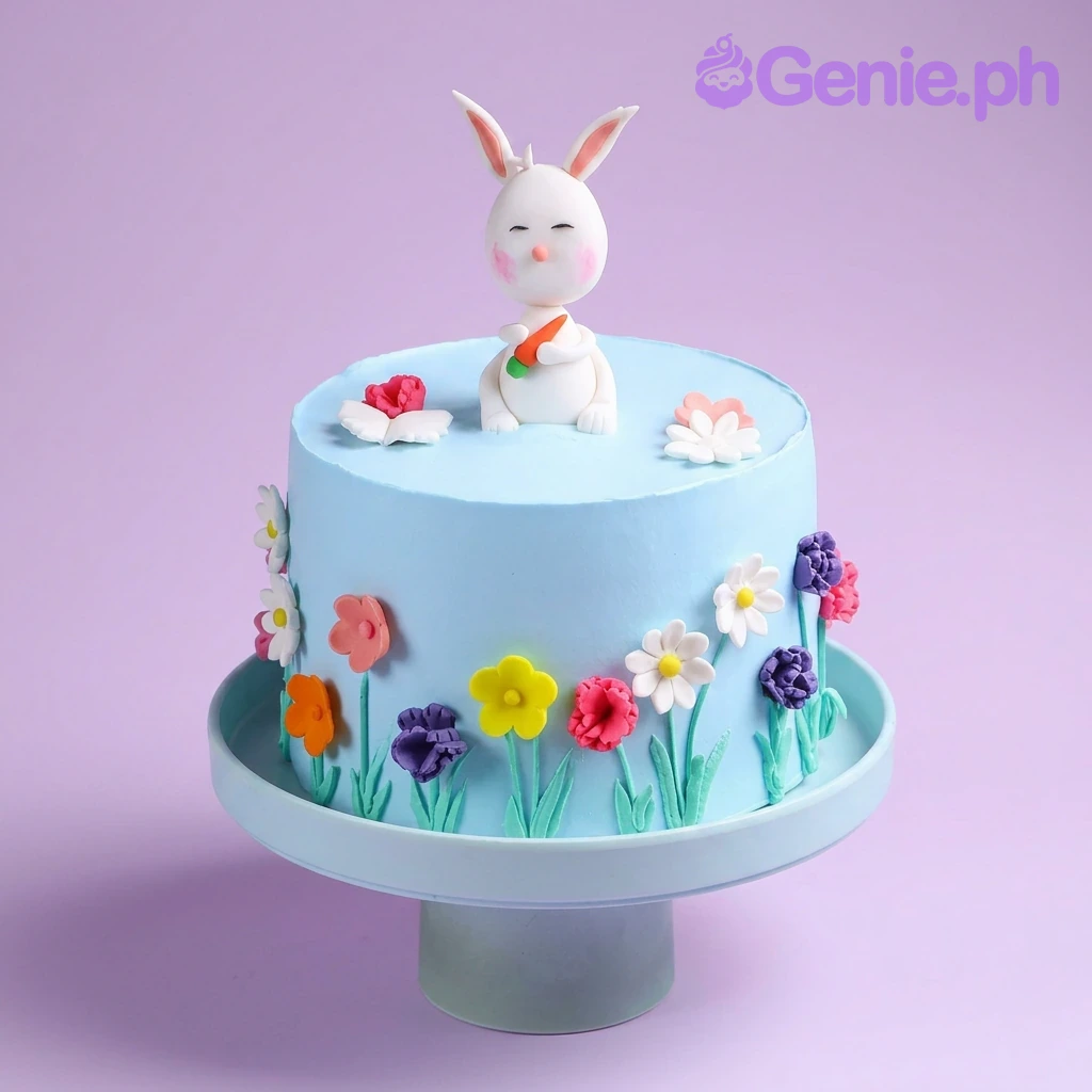 Bunny Garden Cake Bunny Garden Cake
