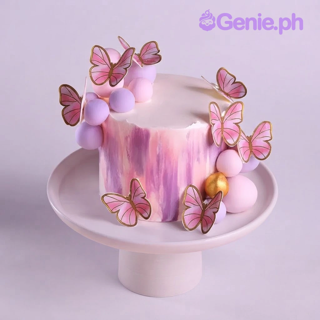 Butterfly Butterflies Cake Design