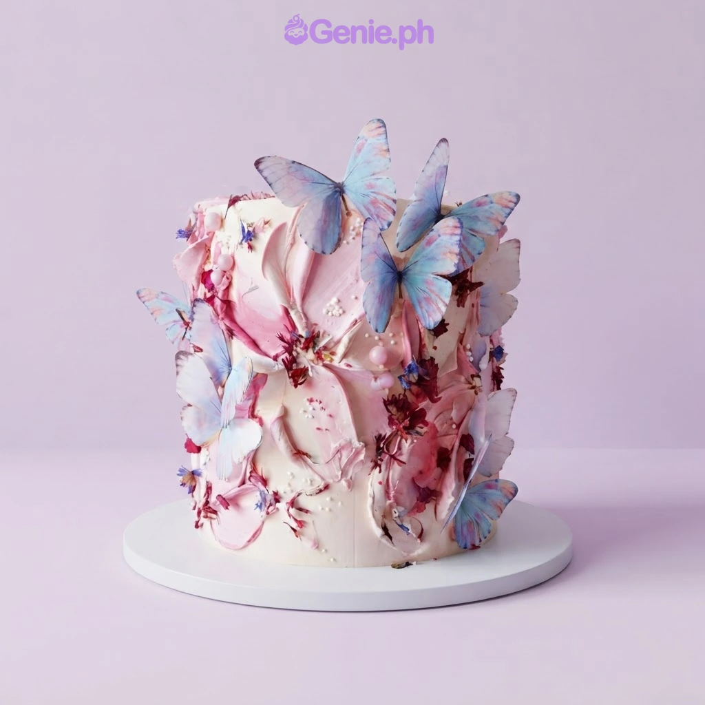 Butterfly Butterflies Cake Design