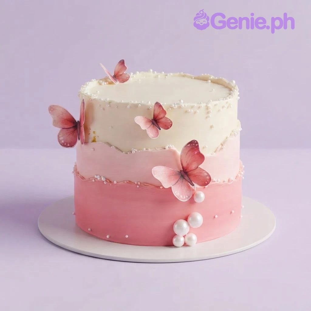 Butterfly Butterflies Cake Design