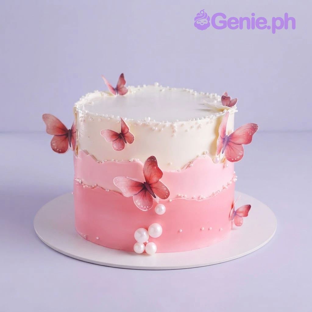 Butterfly Butterflies Cake Design