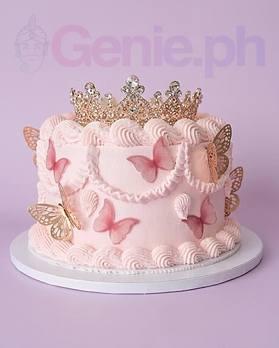 Butterfly Princess Butterflies Cake Design