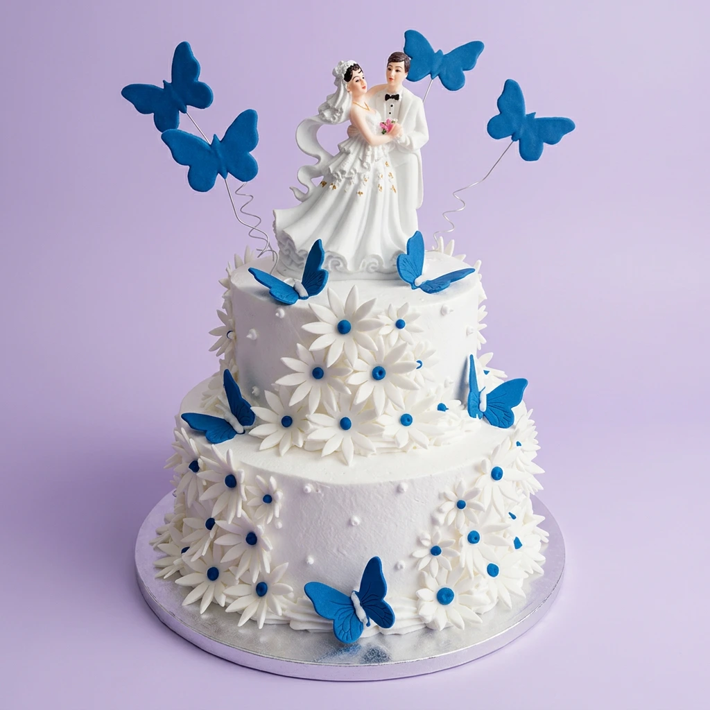 Butterfly Wedding Cake