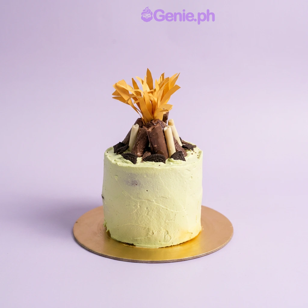 Campfire Camping Cake Design Campfire Camping Cake Design