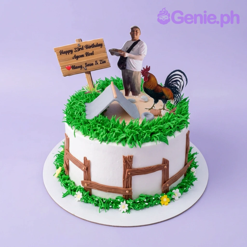 Camping Theme Cake Camping Theme Cake