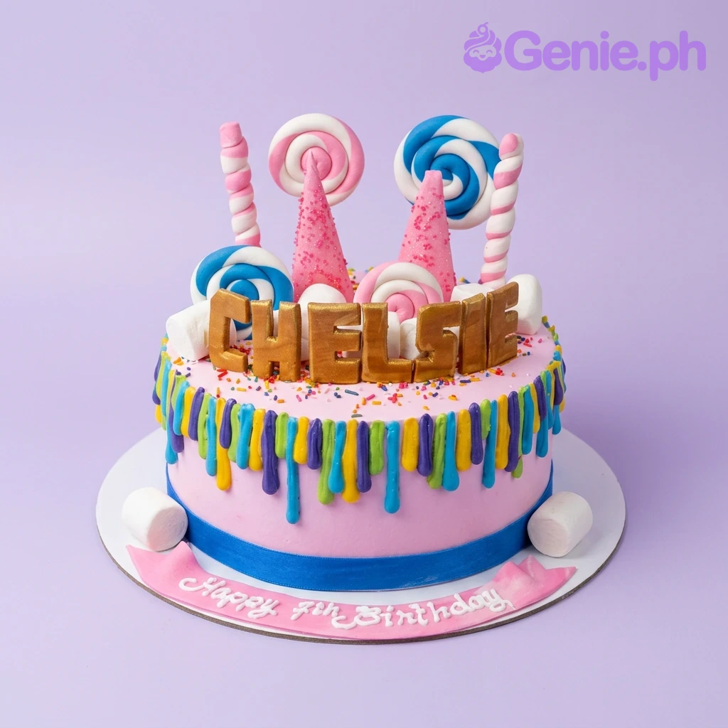 Candy Drip Cake