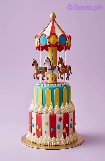 Carousel Ms Rachel Cake Design Carousel Ms Rachel Cake Design