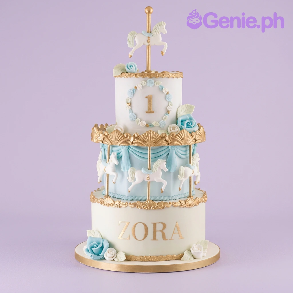 Carousel Ms Rachel Cake Design Carousel Ms Rachel Cake Design