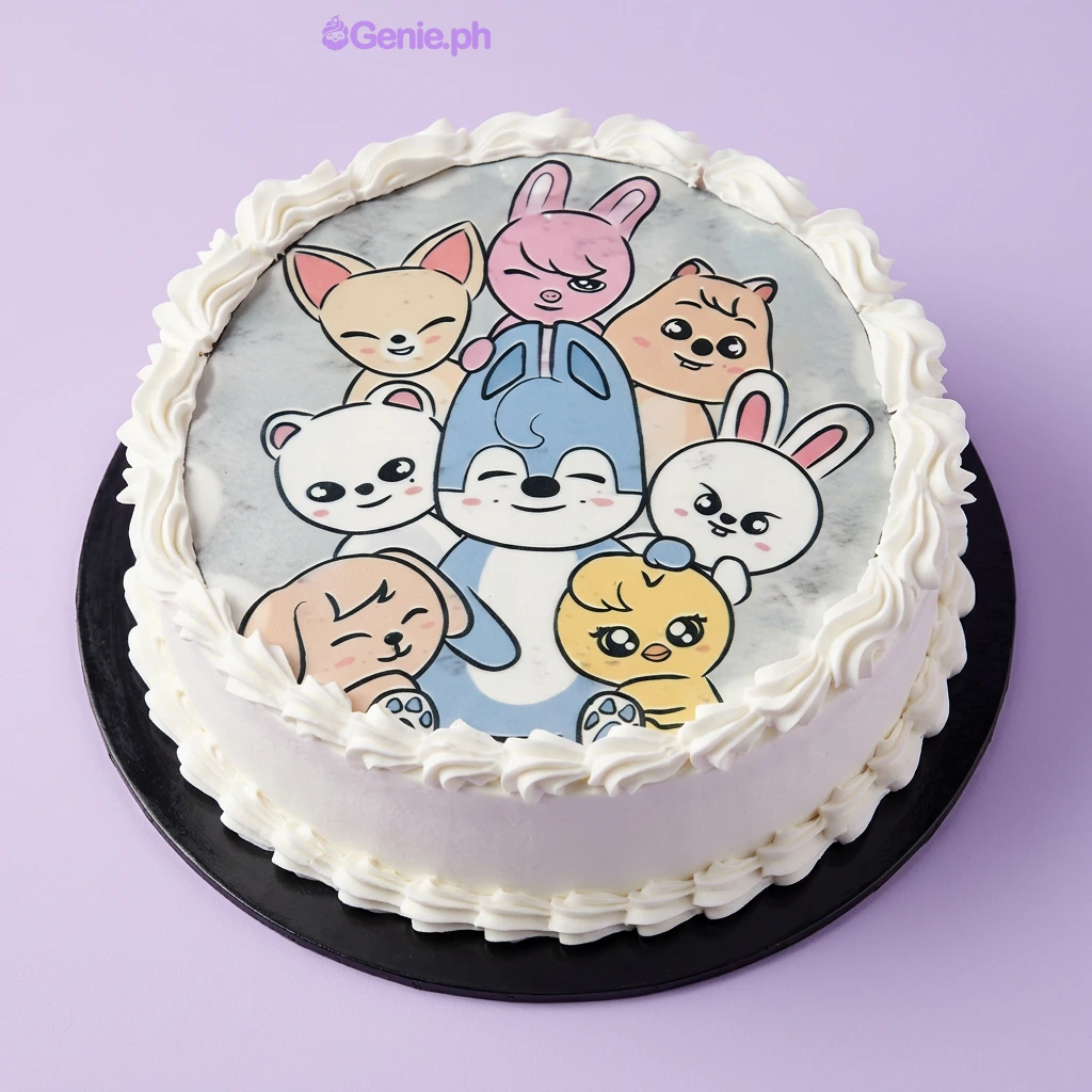 Cartoon Characters Cake Cartoon Characters Cake