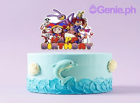 Cartoon Dolphin Cake
