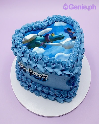 Cartoon Heart Cake Cartoon Heart Cake
