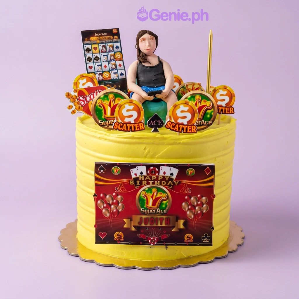 Casino Birthday Cake