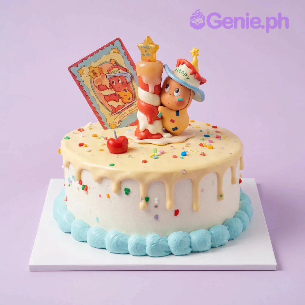 Character Birthday Dream Catcher Cake Design