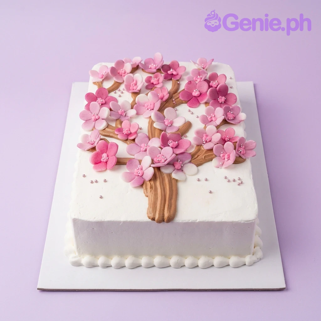 Cherry Blossom Cake Cherry Blossom Cake