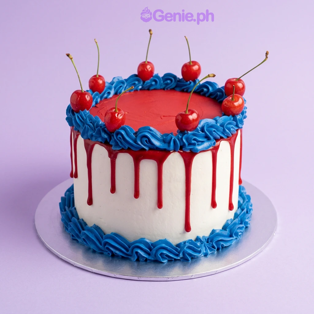 Cherry Drip Cake