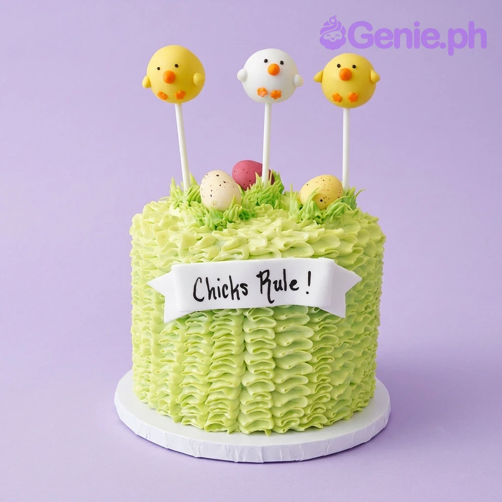 Chicks Rule Pooh Cake Design Chicks Rule Pooh Cake Design