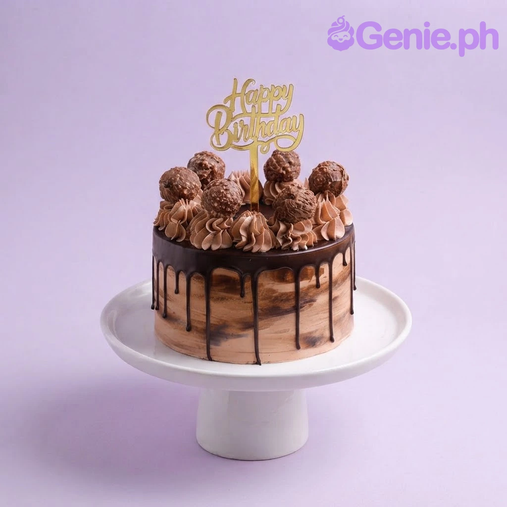 Chocolate Birthday Pirate Cake Design