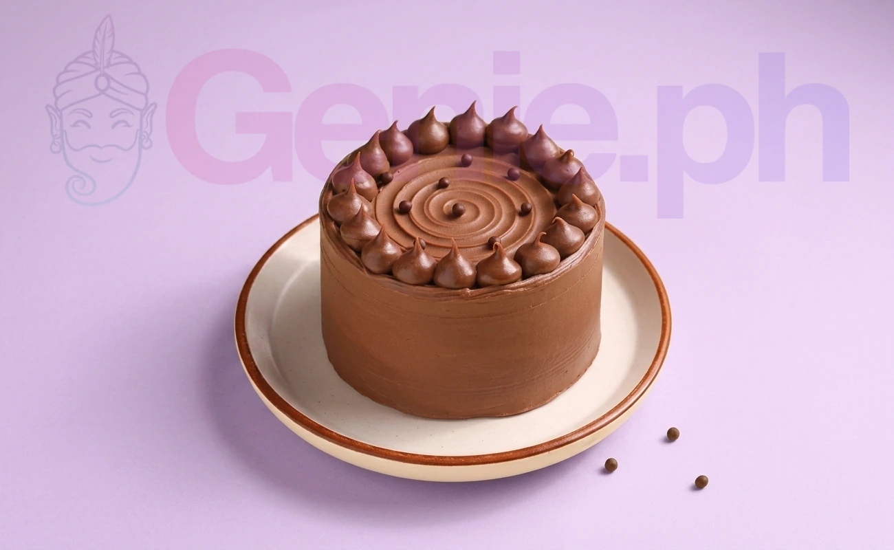 Chocolate Minimalist Dave And Ava Cake Design