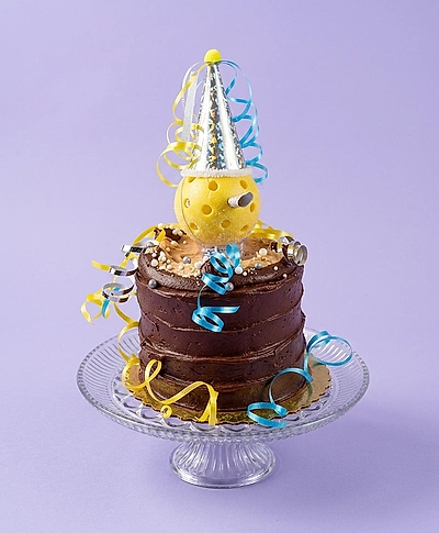 Chocolate Party Word Party Cake Design