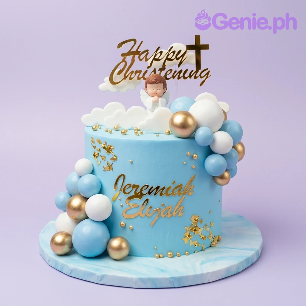 Christening Angel Christening Girl Cake Design
