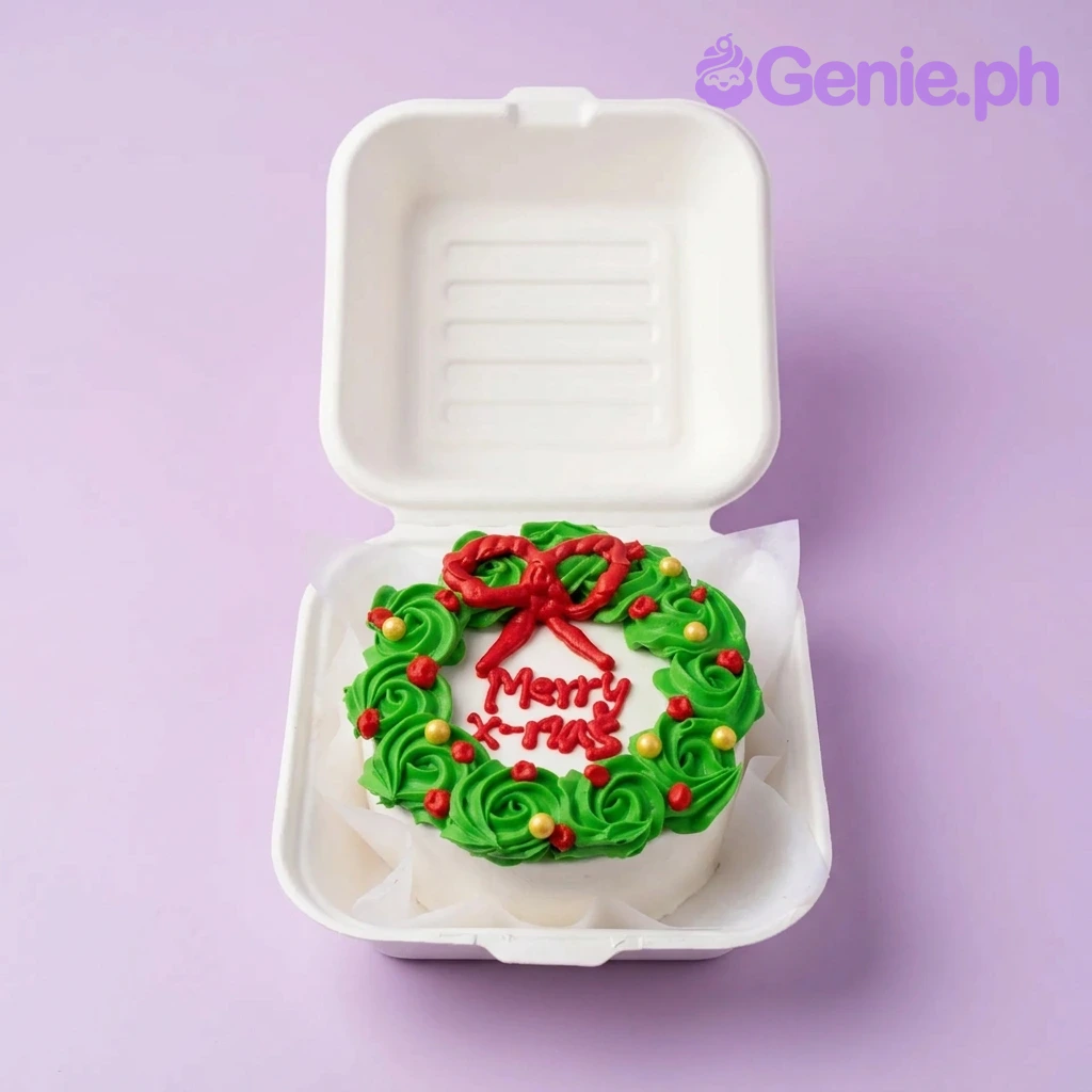 Christmas Wreath Cake