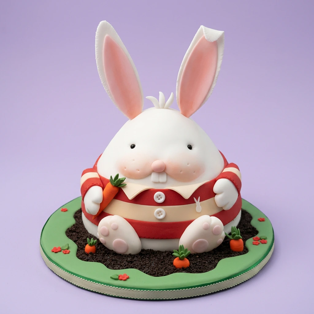 Chubby Bunny Chiffon Cake Design Chubby Bunny Chiffon Cake Design