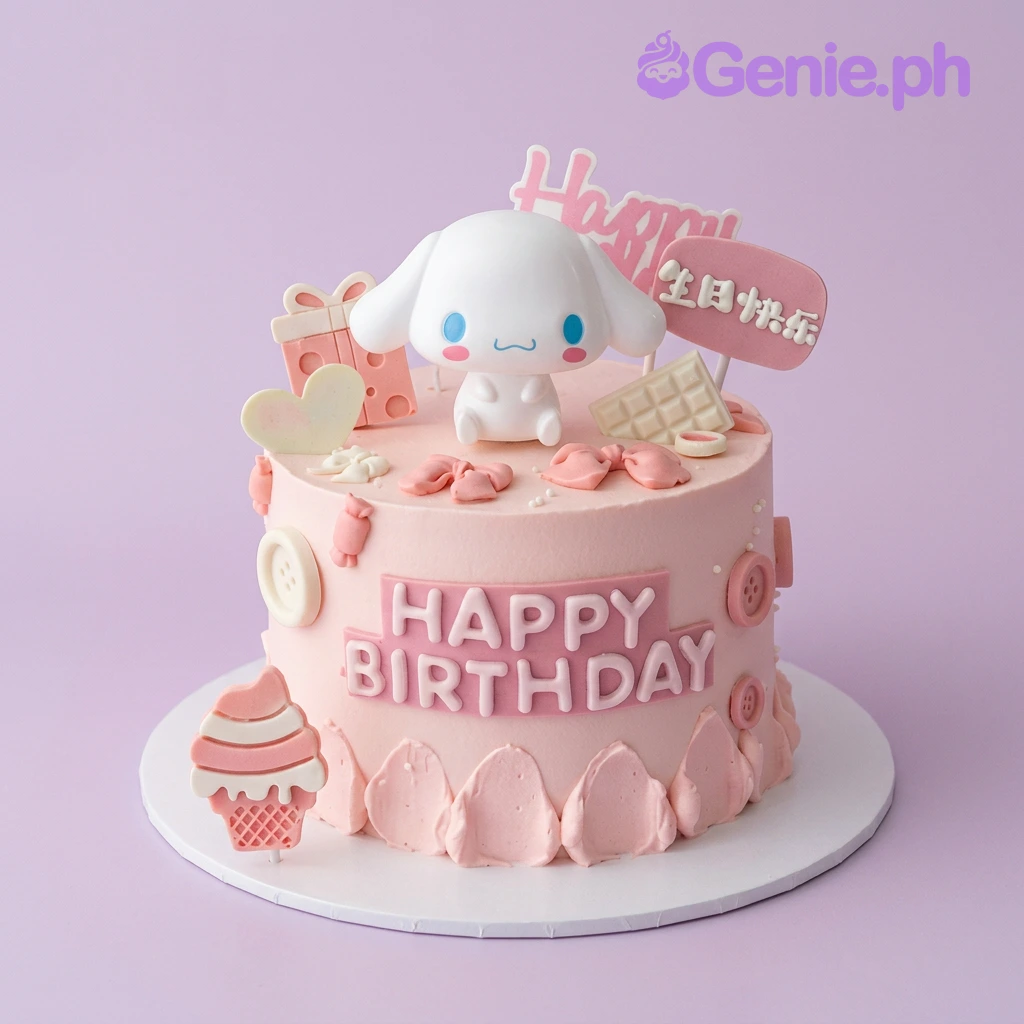 Cinnamoroll Birthday Cake