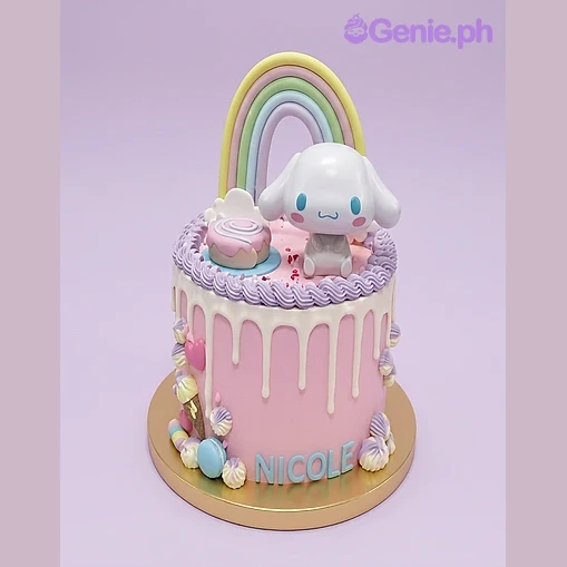 Cinnamoroll Rainbow Cake