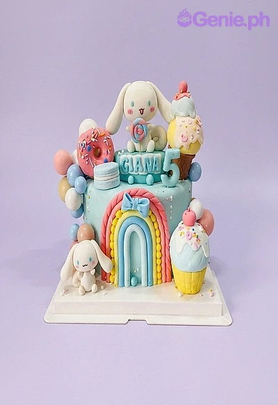 Cinnamoroll Rainbow Cinderella Cake Design Cinnamoroll Rainbow Cinderella Cake Design