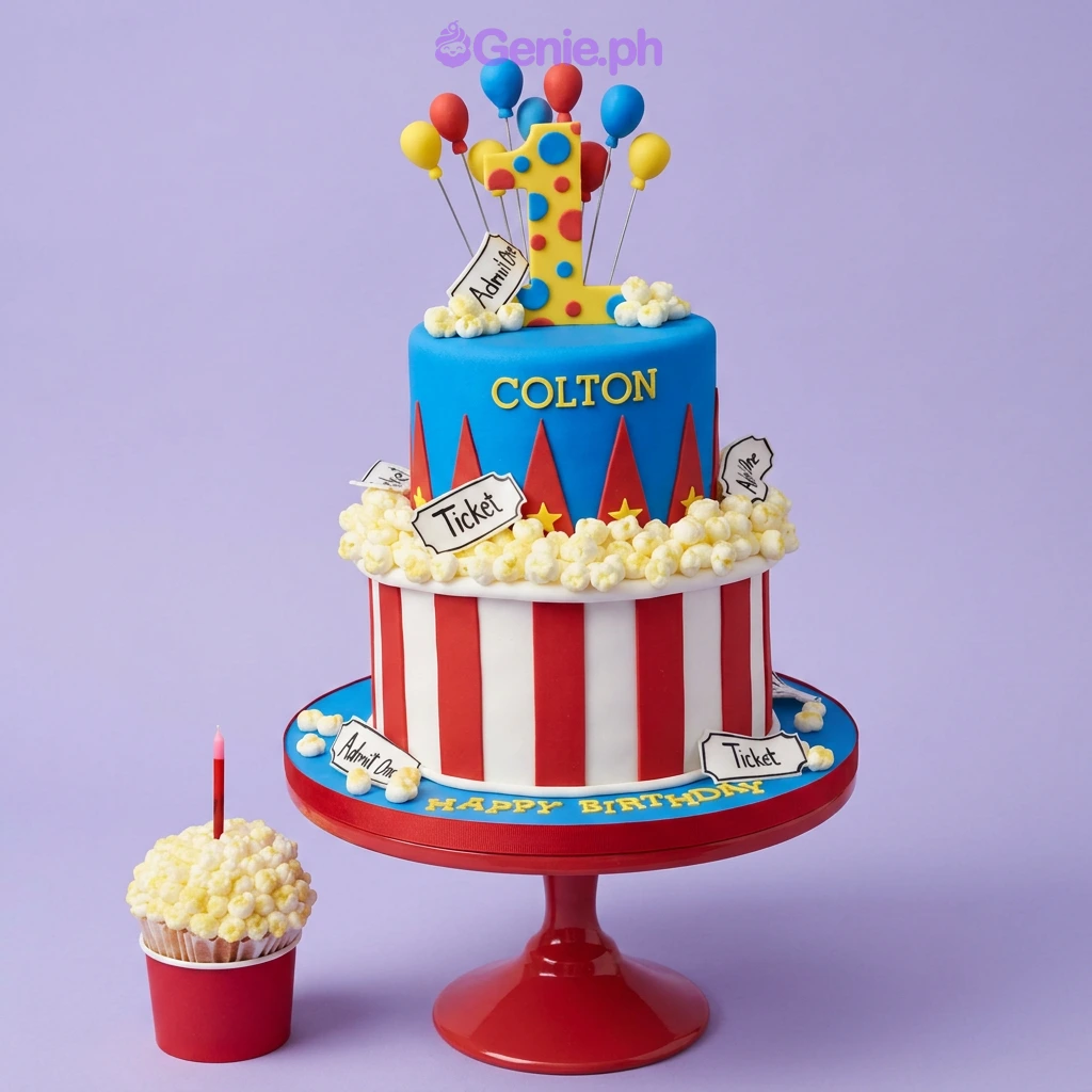 Circus One Cake Design Circus One Cake Design