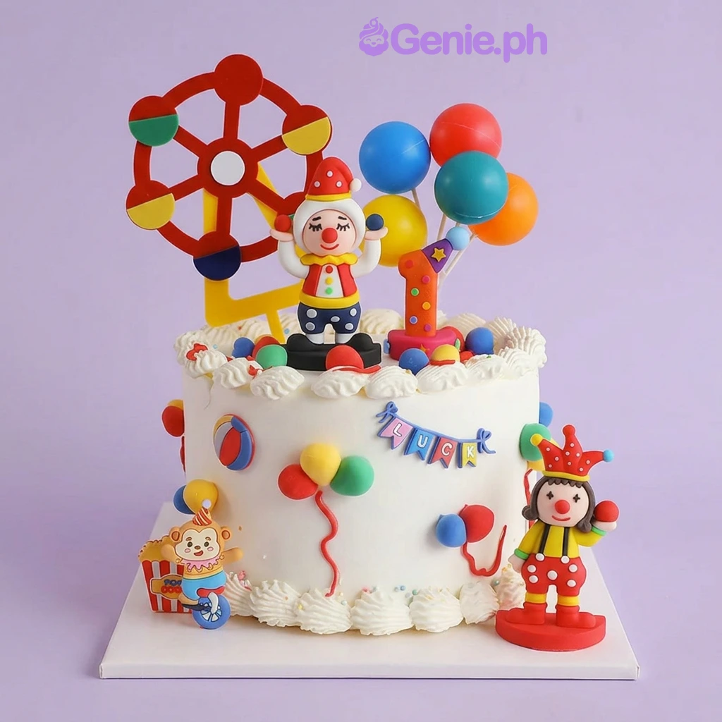 Circus Carnival Cake Circus Carnival Cake
