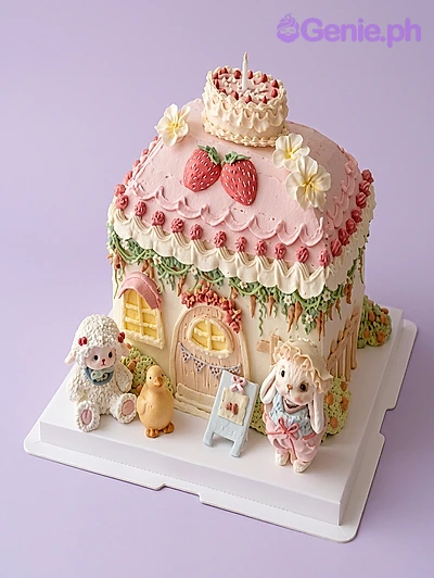 Cottage Tinkerbell Cake Design Cottage Tinkerbell Cake Design