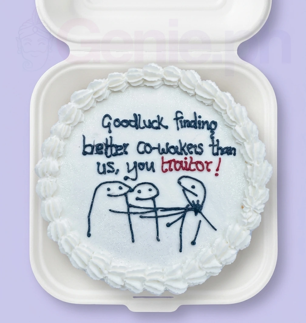 Coworker Farewell Cake