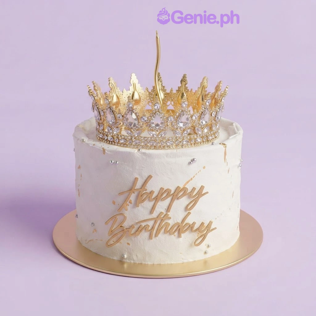 Crown Birthday Cake