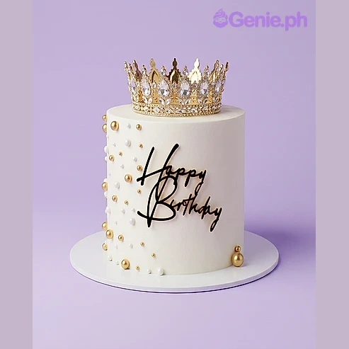 Crown Birthday Cake