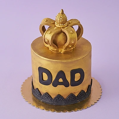 Dad Crown Royal Crown Cake Design